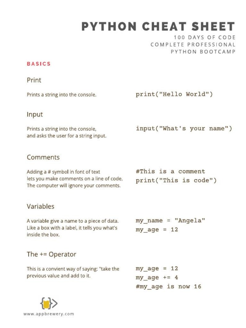 Guía de estudio de programación en Python en PDF / Apuntes, ejemplos y ejercicios de programación para principiantes / Descarga digital imagen 6