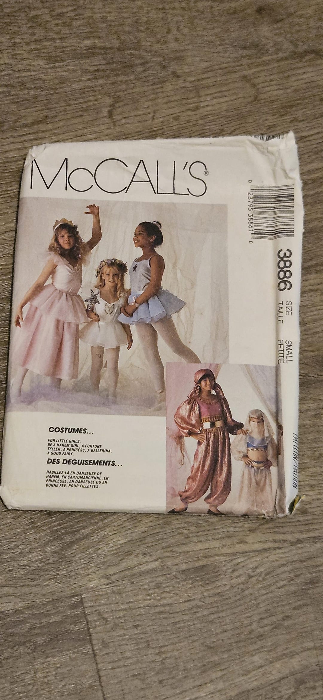 1 Sewing Pattern - Mccalls - Vintage - Halloween Costume - Sewing ...
