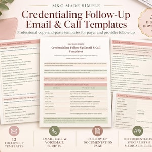 E-mailtemplates en belscripts voor de accreditatie van zorgverzekeraars en de inschrijving van zorgverleners (Word- en PDF-bestand)