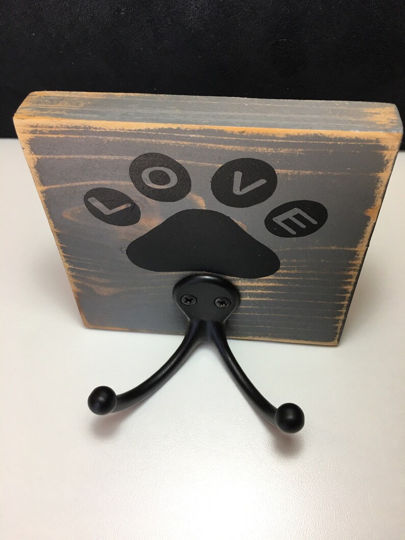 Dog Leash Sign Dog Sign Dog Leash Holder Dog Liver Gift Etsy