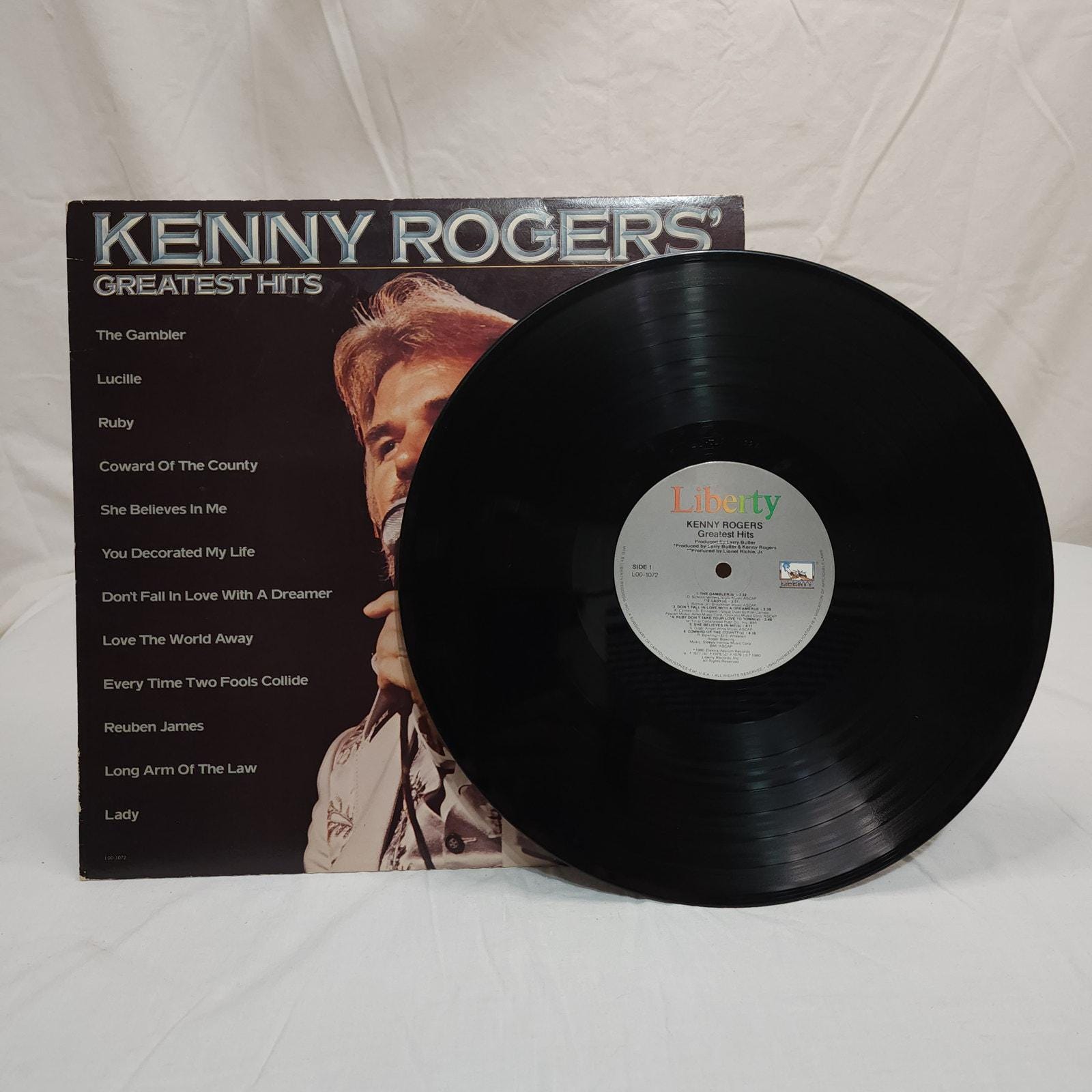 Kenny Rogers Vinyls - Etsy
