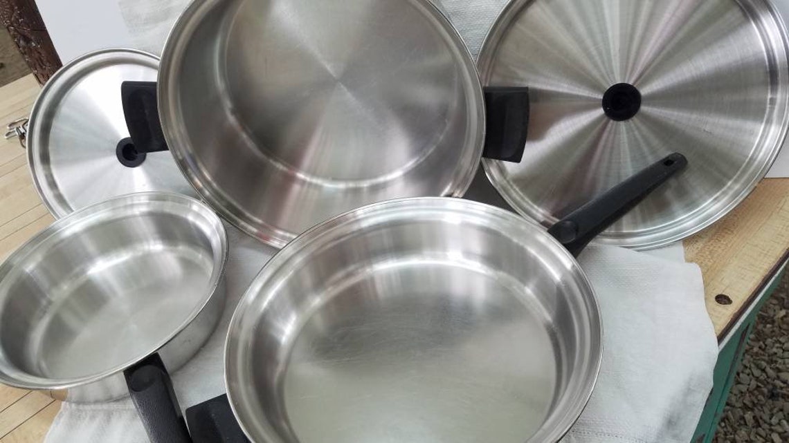 Ekco EHP ultraease 2 cookware made in USA 7 ply 304 ss w Etsy