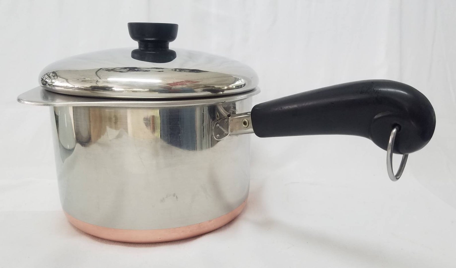 1801 Revere Ware copper bottom cookware 3 quart sauce pan w Etsy