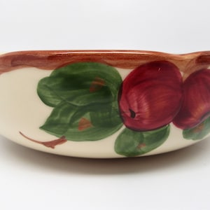 Vintage Franciscan Vegetable serving bowl Franciscan Apple serving bowl Franciscan 8 1/4&quot; apple Vegetable bowl