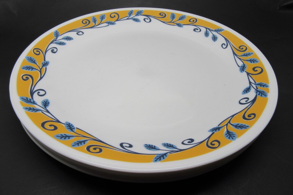 Corelle Casa Flora Dinner Plates Corelle Plates Set of 4 Etsy