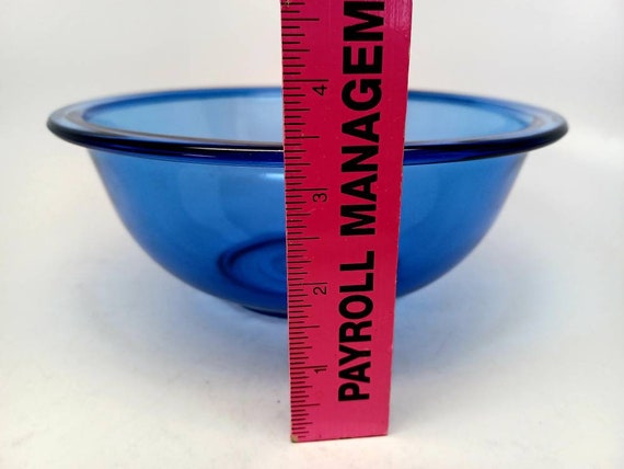 Cobalt blue pyrex mixing hotsell bowls