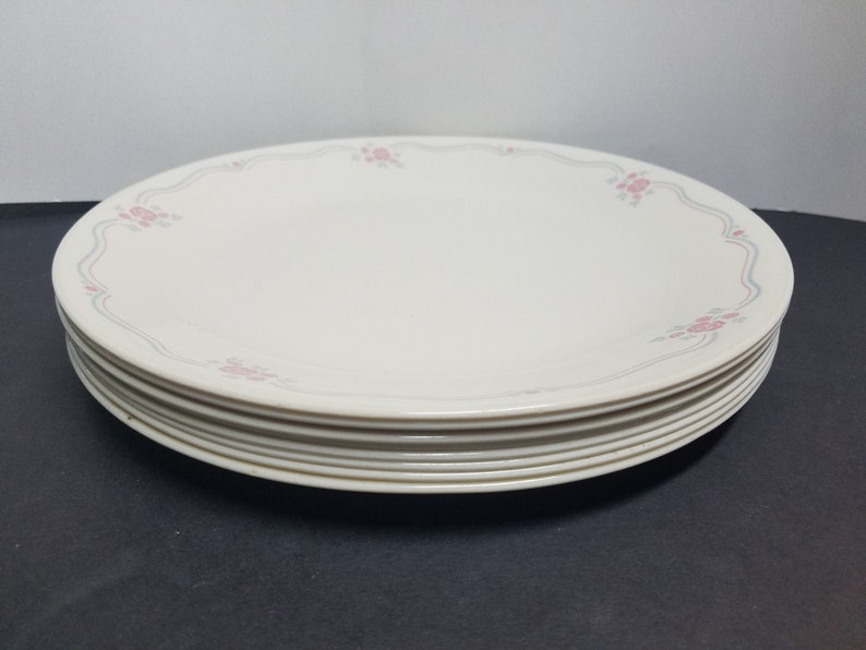 Corelle English breakfast dinner plates set of 8 Etsy