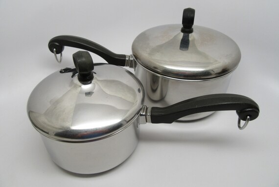 Farberware Cookware Farberware Pots W Lids 1 Qt And 2 Qt Etsy
