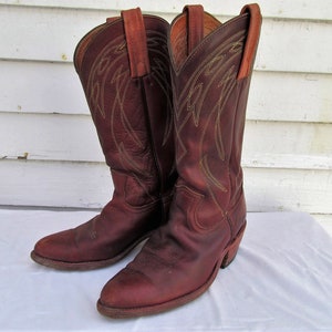 Vintage Frye western boots USA Made vintage Size 8 1/2D awesome leather boots leather cowboy boots boots