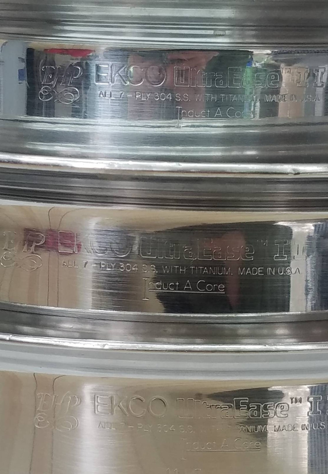 Ekco EHP ultraease 2 cookware made in USA 7 ply 304 ss w Etsy