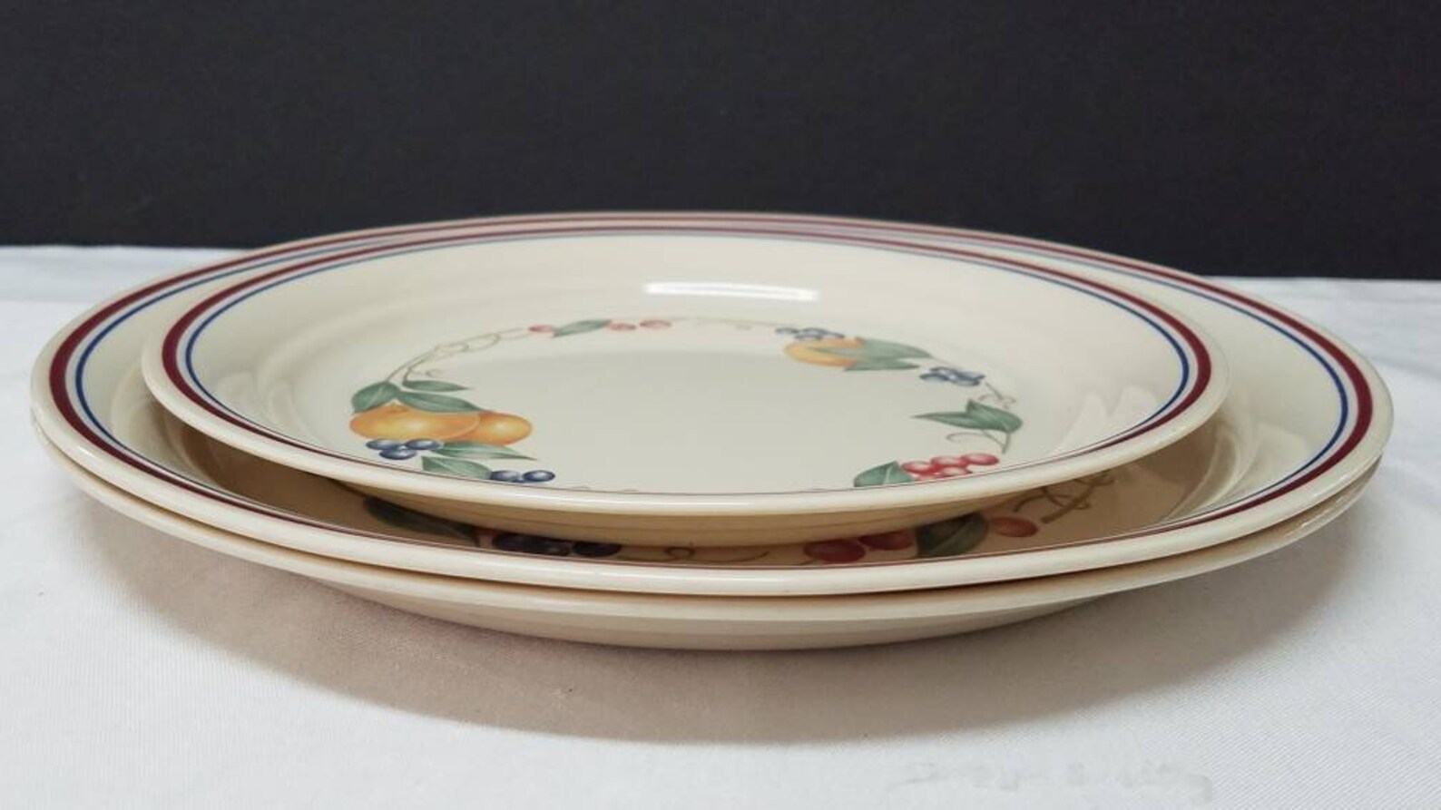 Corelle Abundance Dinnerware Abundance 2 dinner plates 1 Etsy