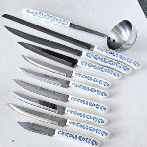 Corningware Vintage Knife Set - Etsy