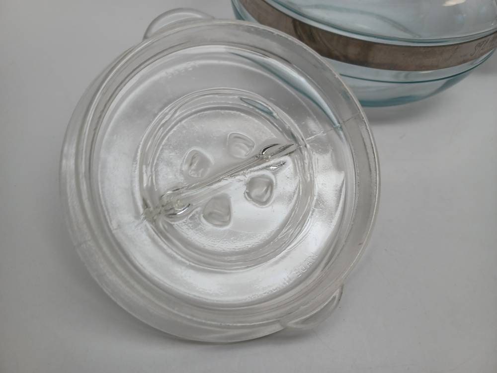 Vintage Pyrex Teapot and Lid 6 Cup Pyrex Glass Teapot 1936 Vintage Pyrex Teapot and Lid 6 Cup Pyrex Glass Teapot 1936