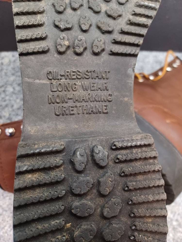 Vintage Red Wing Boots Leather Steel Toed Boots Vintage Vintage Red Wing Boots Leather Steel Toed Boots Vintage