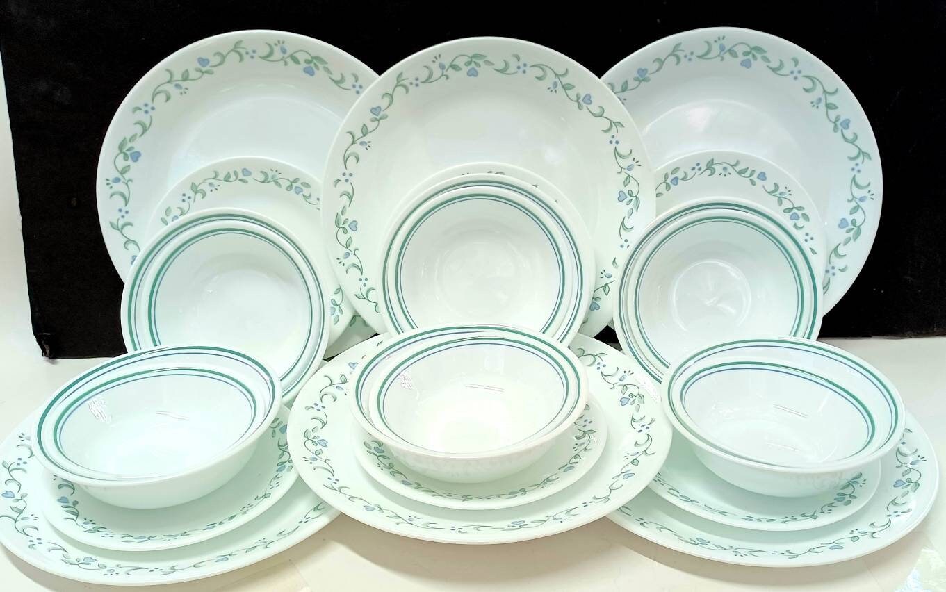 Juego de vajilla Corelle County Cottage 6 platos llanos 6 platos