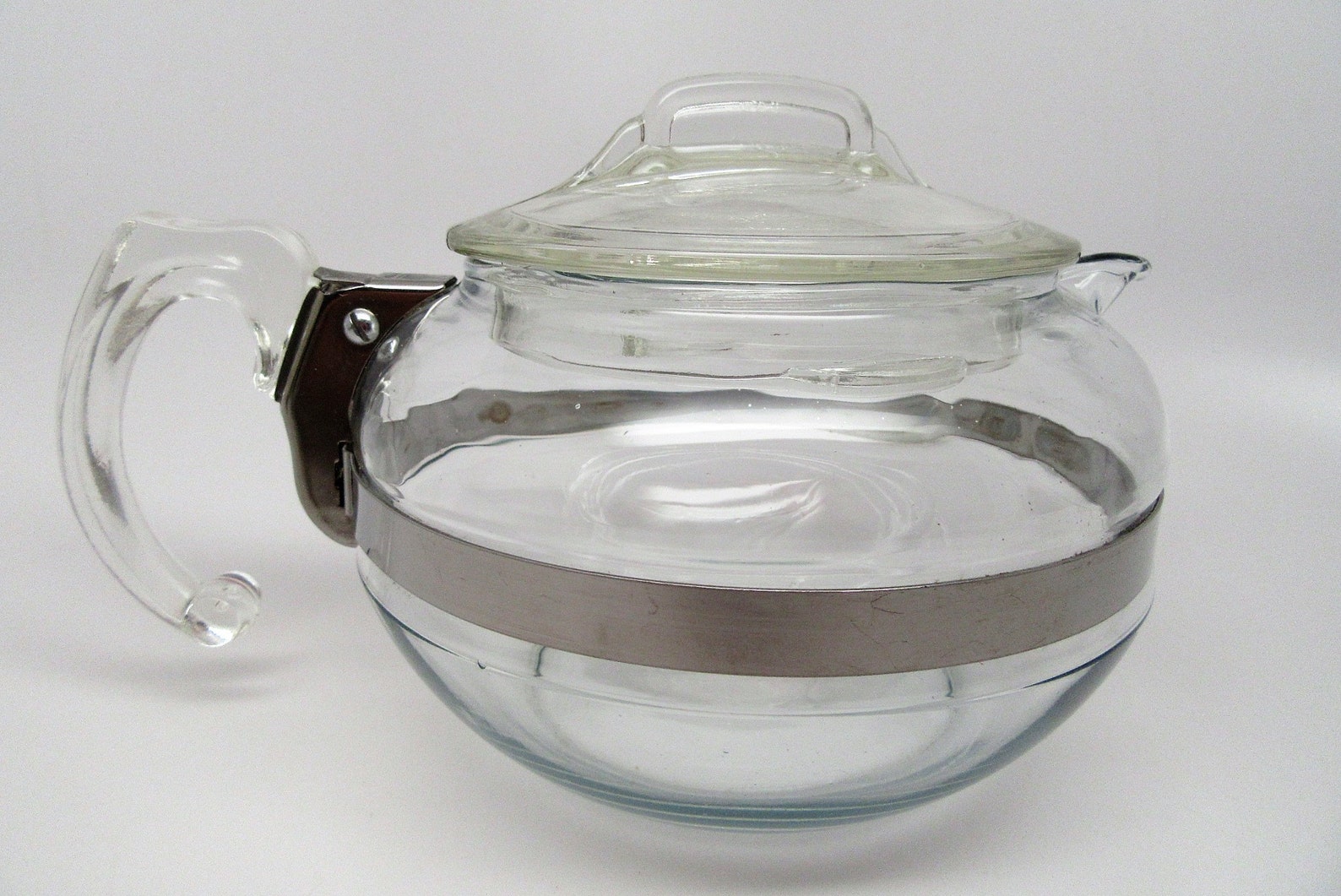 Pyrex Teapot and Lid Flameware by Pyrex glass teapot Etsy