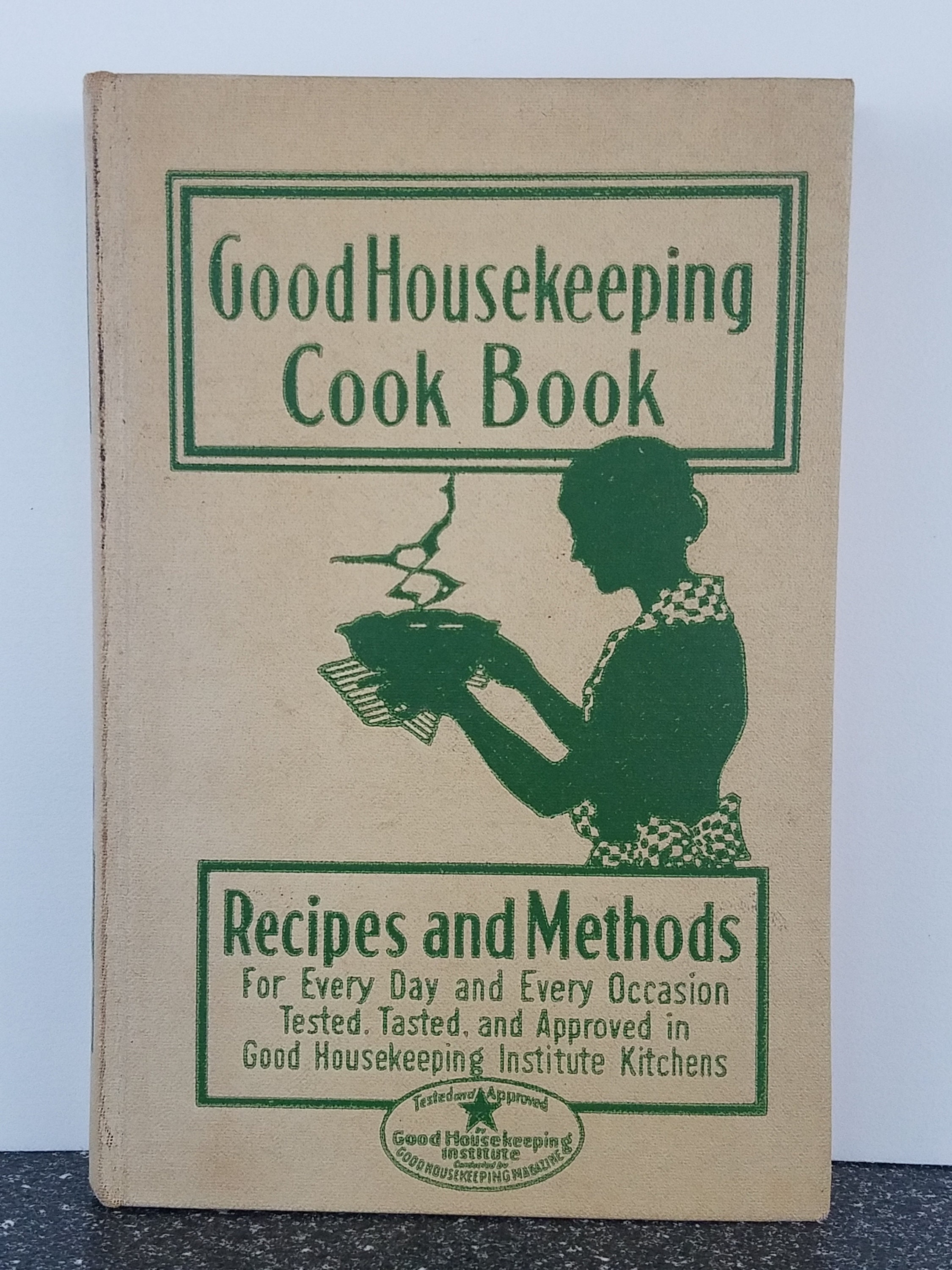 Good housekeeping cookbook 1933 first edition hardcover Etsy