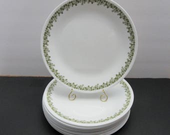 Vintage Corelle Spring Blossom Dinner Plates Vintage Crazy Daisy Dinner Plates Set of 8