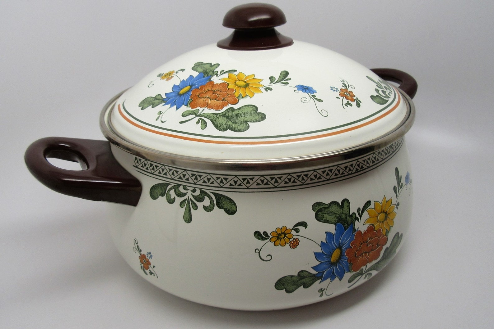 Vintage Asta Cookware Old Amsterdam Pattern 6 quart pot Etsy
