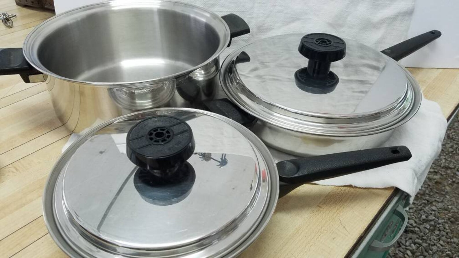 Ekco EHP ultraease 2 cookware made in USA 7 ply 304 ss w Etsy