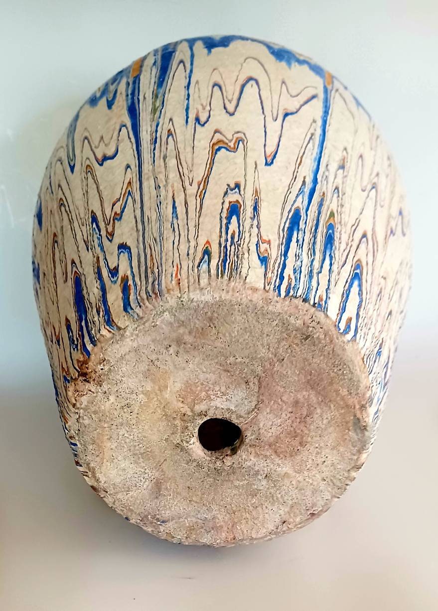 Vintage Ozark Roadside Tourist Pottery Plant Pot 1930s to