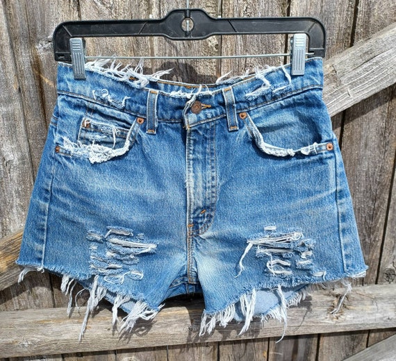 Vintage Levi 505 Orange Tag Distressed 