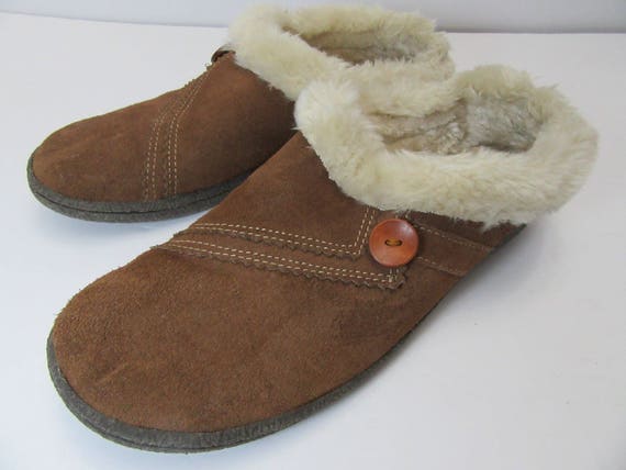 Clarks slippers Clarks faux fur 