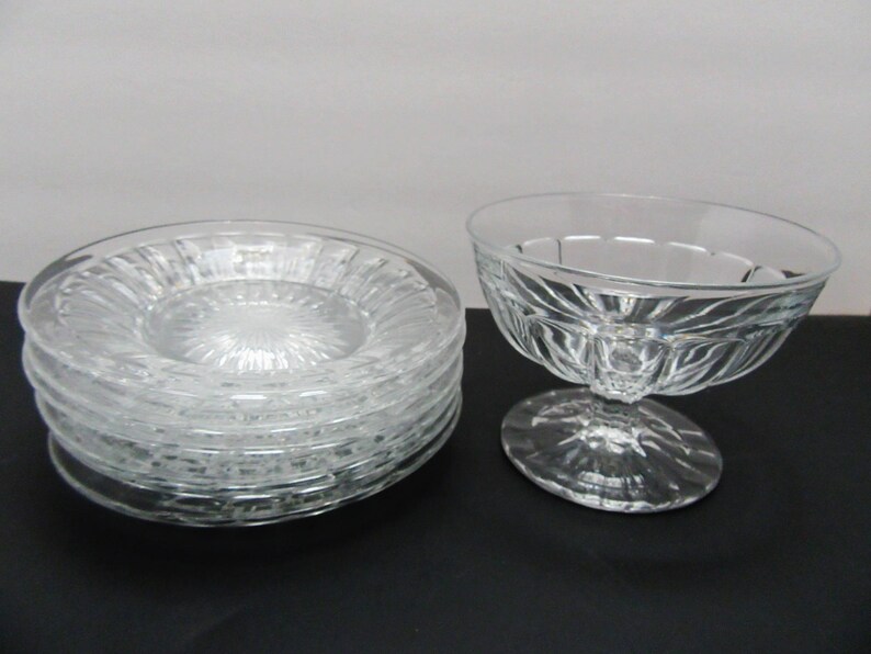 Heisey Glass Heisey plates Heisey Colonial Panel Heisey Etsy