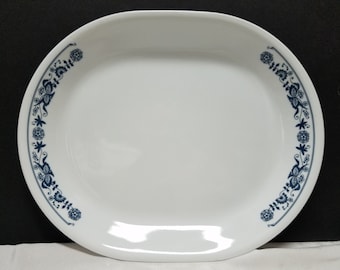 Vintage Corelle Old Town Blue platter