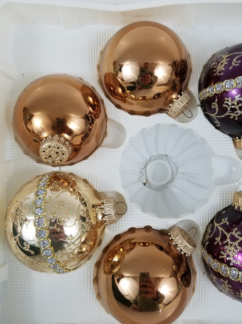 Vintage Krebs Christmas Ornaments 