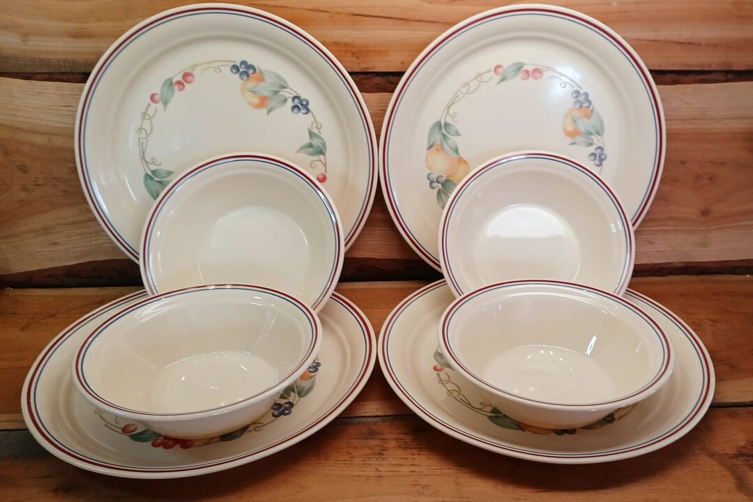 Corelle Abundance Dinnerware Abundance Dinner Plates Abundance Etsy