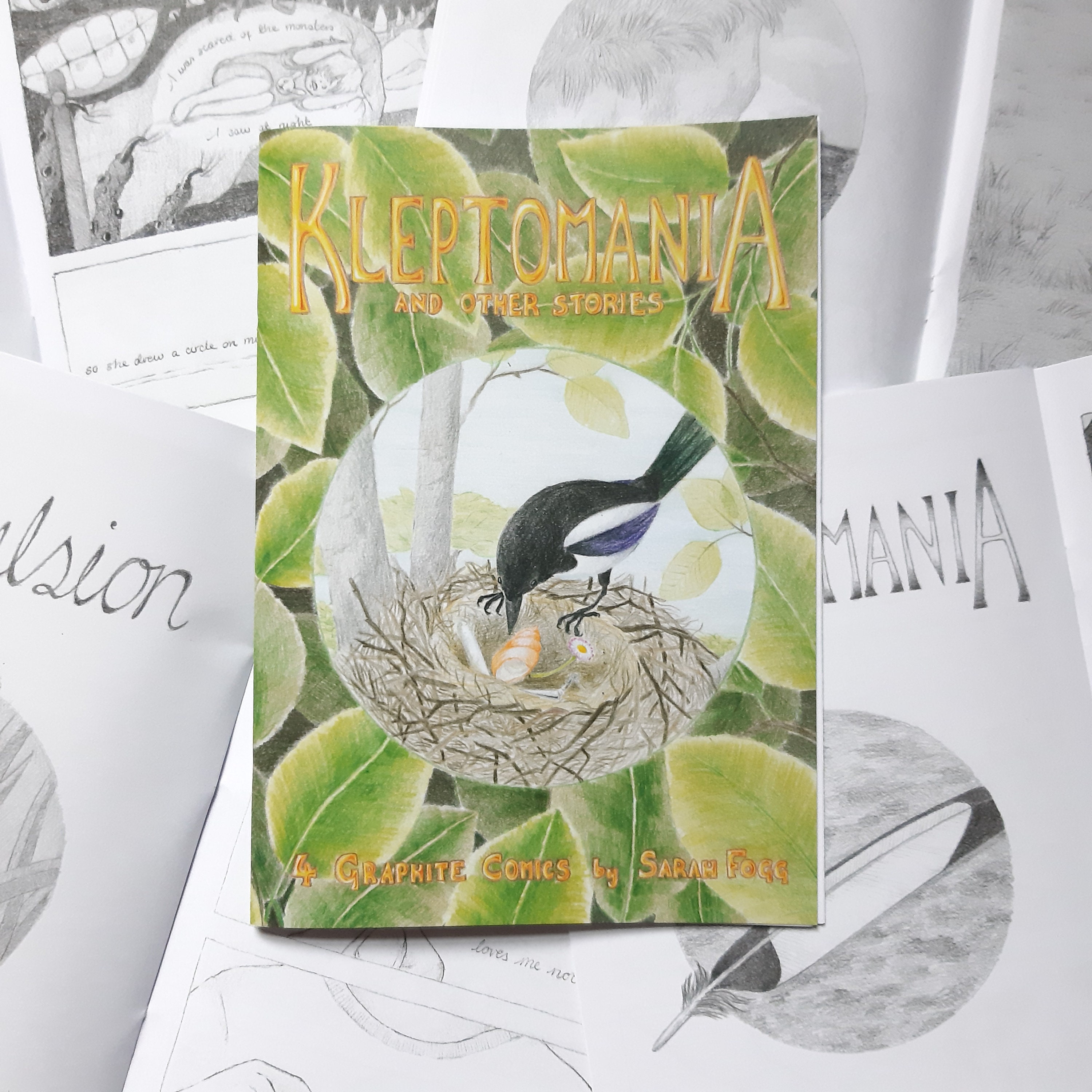 Kleptomania 4 Graphite Comics Etsy