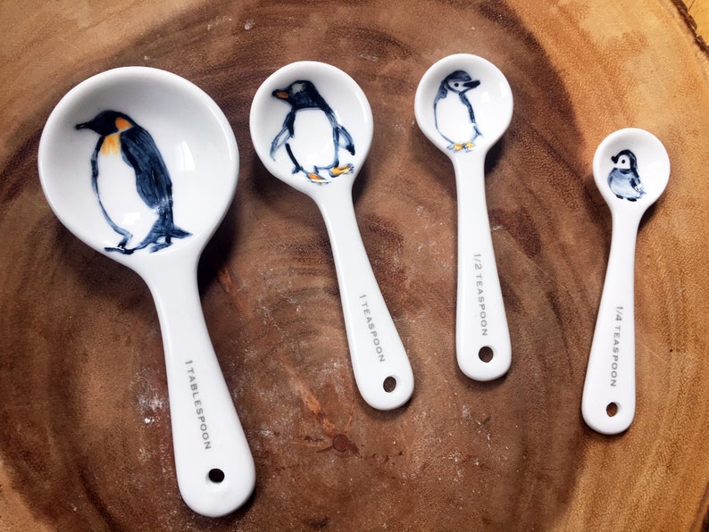 Penguin Measuring Spoons image 1