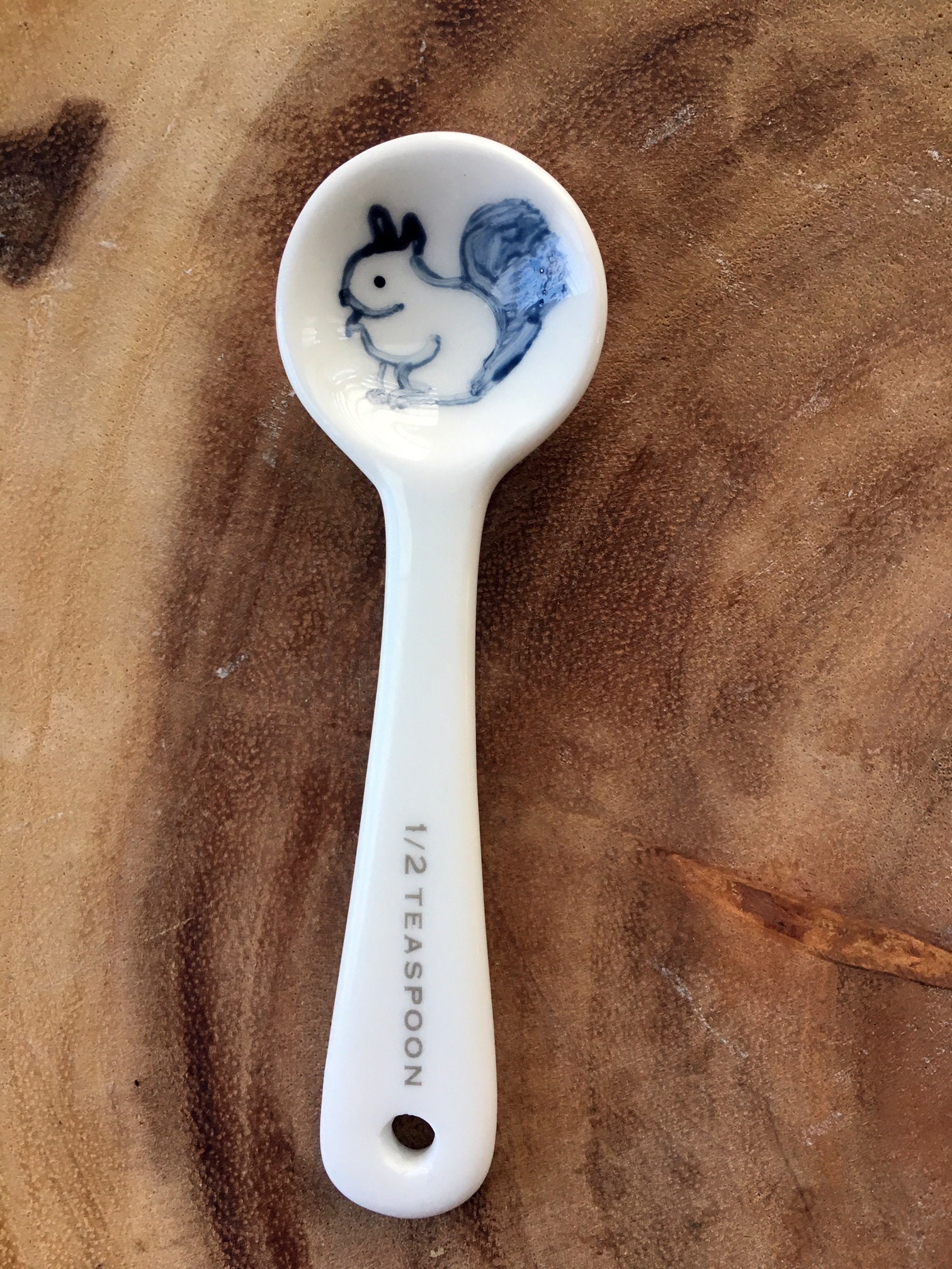 Dachshund Novelty Ceramic Measuring Spoons Set of 4 NWT