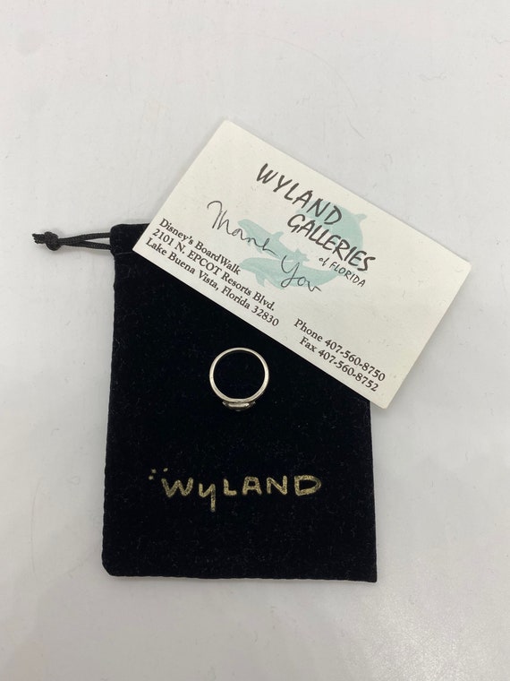 Vintage Mid-Nineties Signed WYLAND Sterling Silve… - image 6