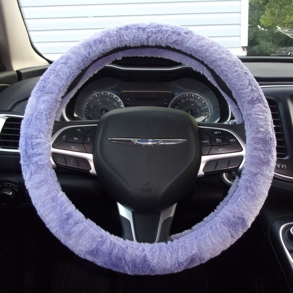 Fuzzy Steering Wheel Cover Etsy