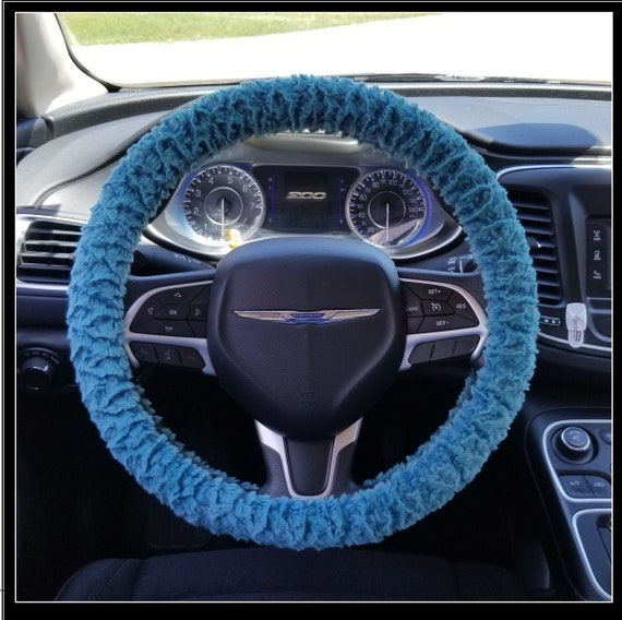 Aqua steering wheel cover discount
