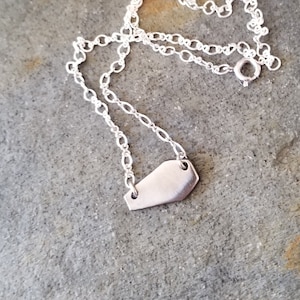 Mini Coffin custom stainless steel necklace Petite Goth Necklace Handmade Jewelry