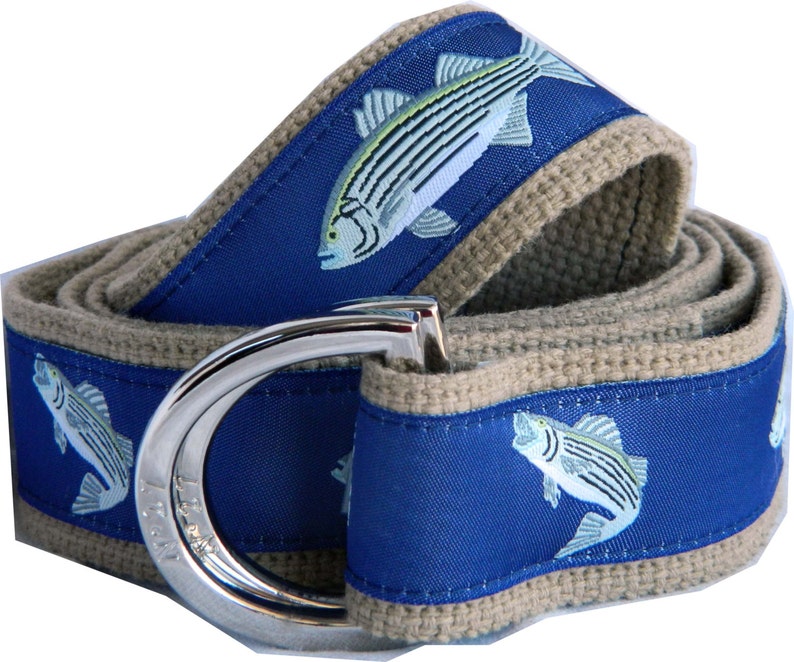 Ribbon Belt/ Men’s D-Ring Belt/ Canvas Belt/ Preppy Belt/ | Etsy