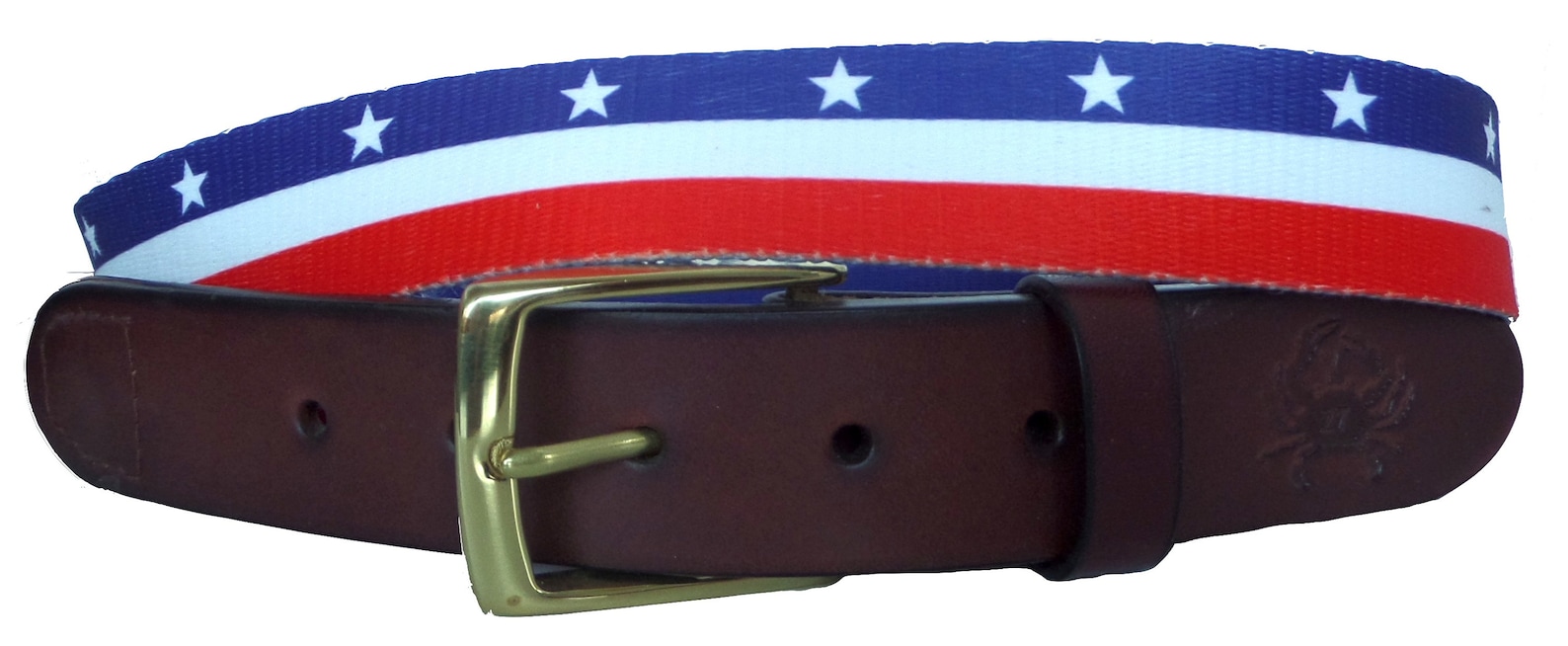 American Flag Leather Belt /leather Belt /canvas Belt /mens Etsy