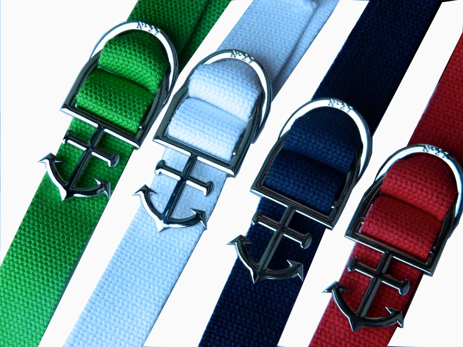 Anchors Away Nautical Belt - Etsy