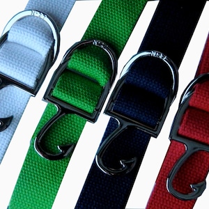 Captain Hook, Nautical Essentials Belt, Fishing Belt, Fishing Hook Buckle