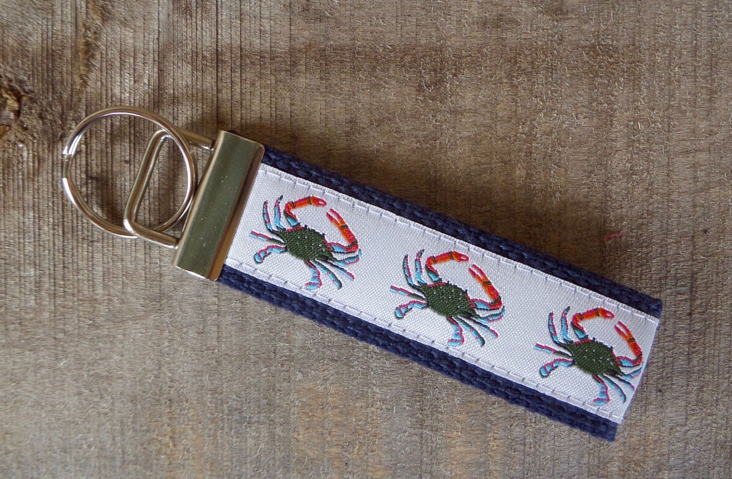 Nautical Theme Ribbon Key Fob Key Chain Key Accessories 