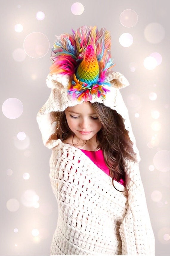 Crochet Unicorn, Blanket, Crochet Blanket, Pattern, Unicorn Gift, Teen Crochet, Unicorn Crafts, Rainbow Crochet, Crochet Hoodie, Crochet