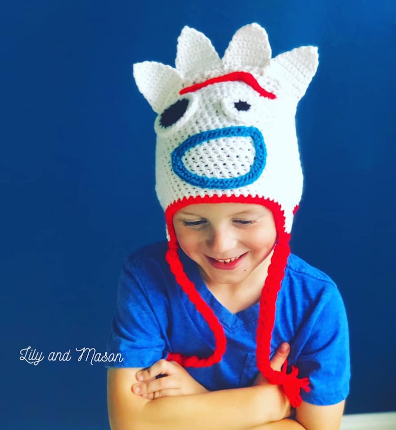 Fork Hat, Forky Crochet Pattern, Forky Halloween, PDF Crochet Pattern, Forky Hat, Spork, Sporky, Crochet Halloween, Forky Costume, Crochet image 4