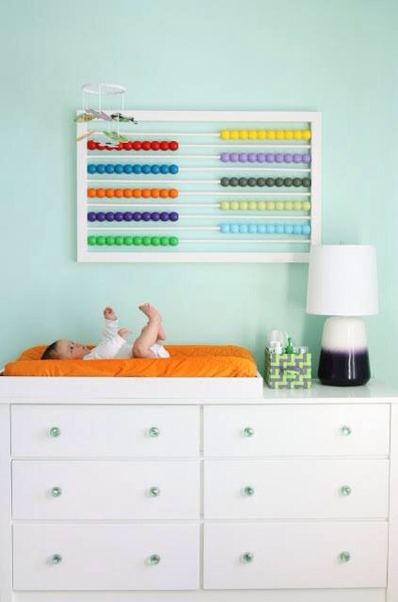changing table wall decor