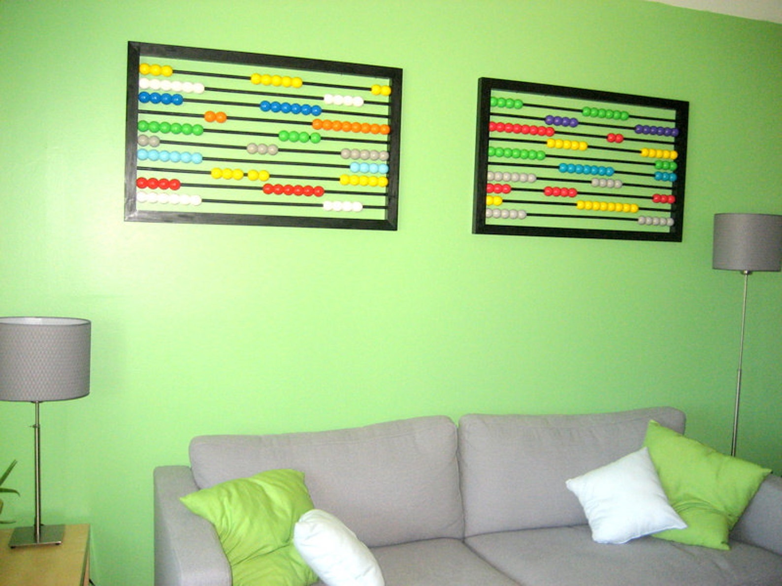 Large Abacus Wall Decor Changing Table Wall Decor Unique Etsy