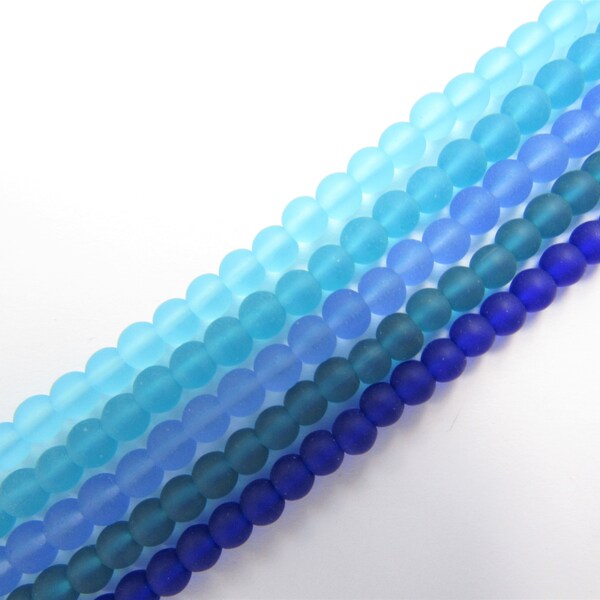 Sea Glass Beads Etsy