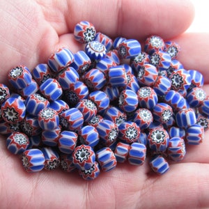 Glass chevron beads - Etsy 日本