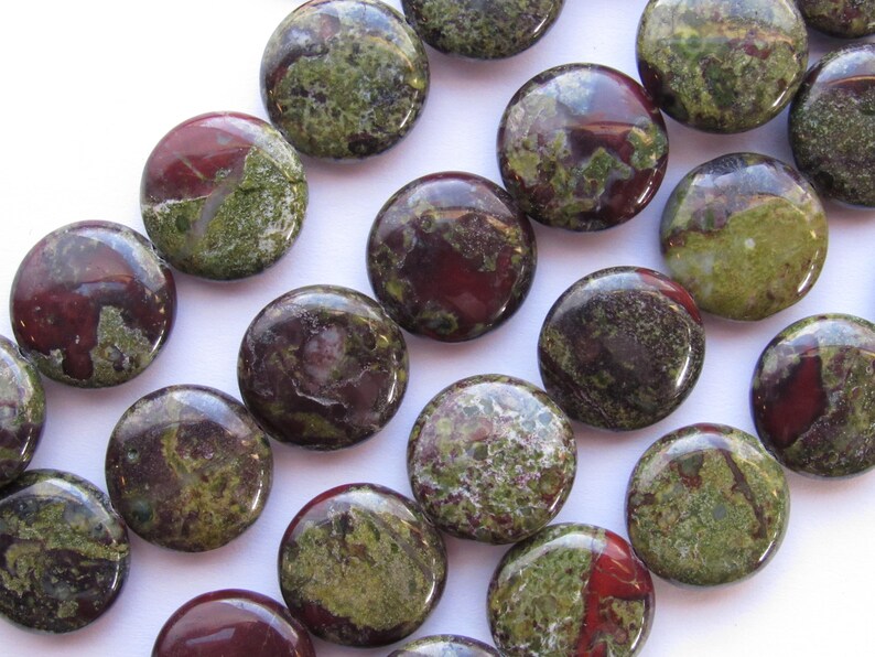 Jewelry Beauty Dragon Blood Jasper Beads 15mm Coin Bead Strand Natural Multicolor Gemstone Making Jewelry Craft Supplies Tools Jewelry Beauty Dragon Blood Jasper Beads 15mm Coin Bead Strand Natural Multicolor Gemstone Making Jewelry Craft Supplies Tools
